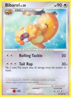Pokémon-Karte Bibarel 051/147