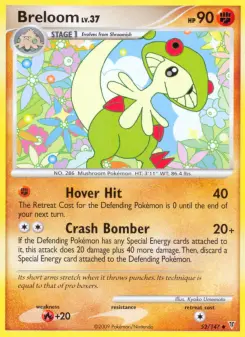 Pokémon-Karte Breloom 052/147