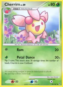 Pokémon-Karte Cherrim 055/147