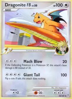 Pokémon-Karte Dragonite FB 056/147