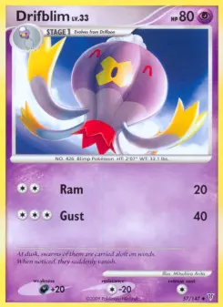 Pokémon-Karte Drifblim 057/147