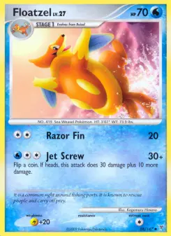 Pokémon-Karte Floatzel 058/147