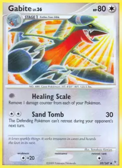 Pokémon-Karte Gabite 059/147