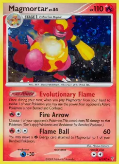 Pokémon-Karte Magmortar 006/147
