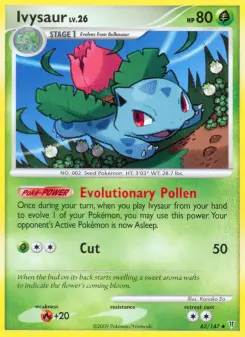 Pokémon-Karte Ivysaur 062/147