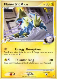 Pokémon-Karte Manectric G 066/147