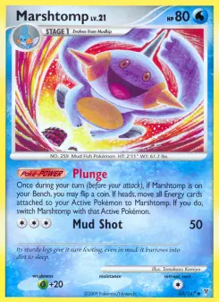 Pokémon-Karte Marshtomp 067/147