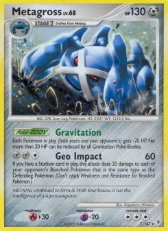Pokémon-Karte Metagross 007/147