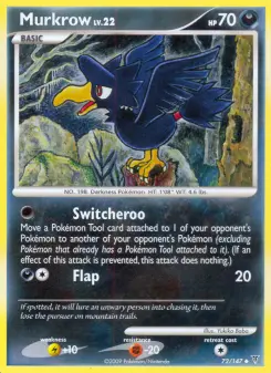 Pokémon-Karte Murkrow 072/147