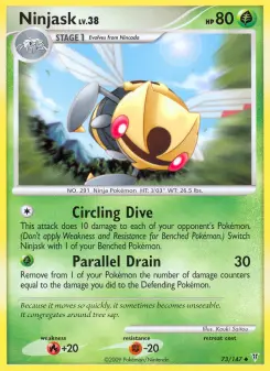 Pokémon-Karte Ninjask 073/147