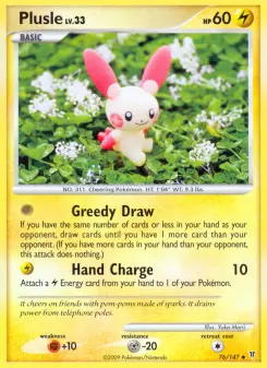 Pokémon-Karte Plusle 076/147