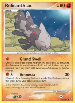 Pokémon-Karte Relicanth 079/147