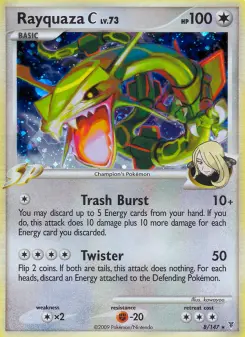 Pokémon-Karte Rayquaza C 008/147