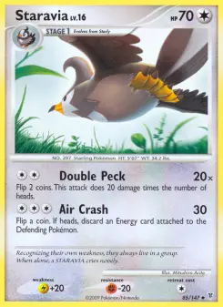 Pokémon-Karte Staravia 085/147