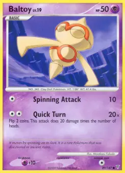 Pokémon-Karte Baltoy 089/147