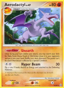 Pokémon-Karte Aerodactyl 013/099