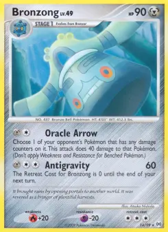 Pokémon-Karte Bronzong 014/099