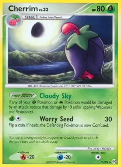 Pokémon-Karte Cherrim 015/099