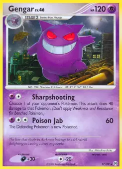 Pokémon-Karte Gengar 017/099