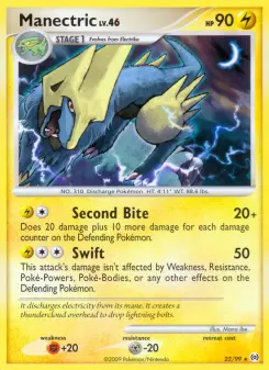 Pokémon-Karte Manectric 022/099