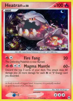 Pokémon-Karte Heatran 003/099