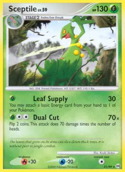 Pokémon-Karte Sceptile 031/099