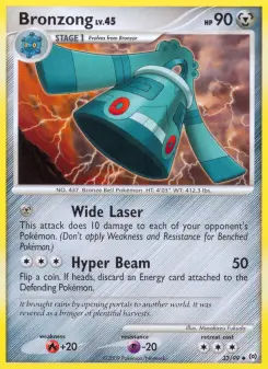 Pokémon-Karte Bronzong 033/099