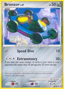 Pokémon-Karte Bronzor 034/099