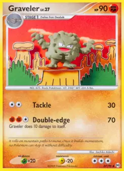 Pokémon-Karte Graveler 037/099