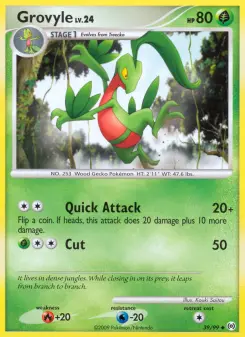 Pokémon-Karte Grovyle 039/099