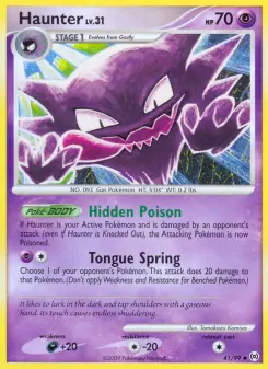 Pokémon-Karte Haunter 041/099