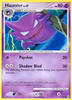 Pokémon-Karte Haunter 042/099