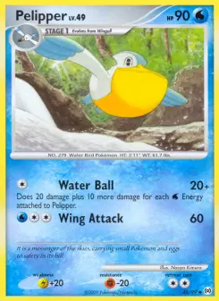 Pokémon-Karte Pelipper 045/099