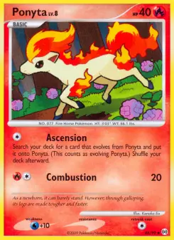 Pokémon-Karte Ponyta 046/099
