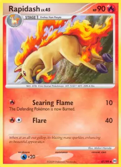 Pokémon-Karte Rapidash 047/099