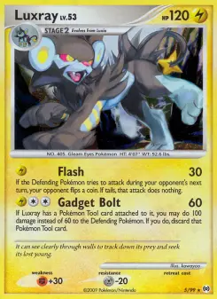 Pokémon-Karte Luxray 005/099