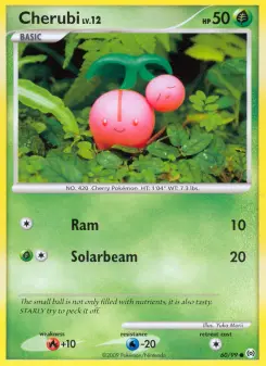 Pokémon-Karte Cherubi 060/099