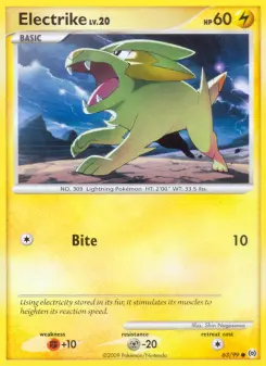 Pokémon-Karte Electrike 063/099