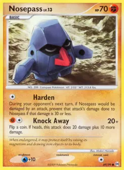 Pokémon-Karte Nosepass 069/099