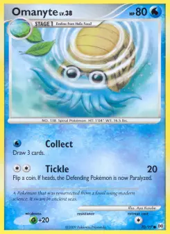 Pokémon-Karte Omanyte 070/099
