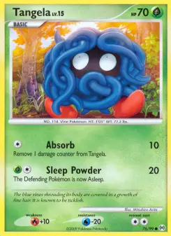 Pokémon-Karte Tangela 076/099