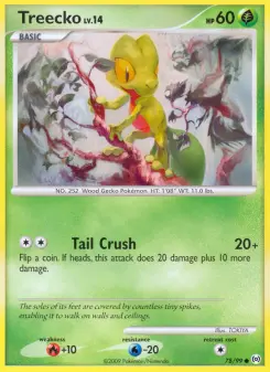 Pokémon-Karte Treecko 078/099