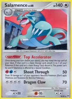 Pokémon-Karte Salamence 008/099