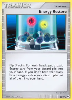 Pokémon-Karte Energy Restore 086/099