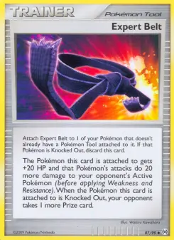 Pokémon-Karte Expert Belt 087/099
