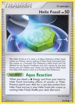 Pokémon-Karte Helix Fossil 093/099