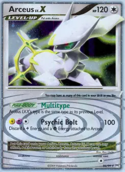 Pokémon-Karte Arceus LV. X 096/099