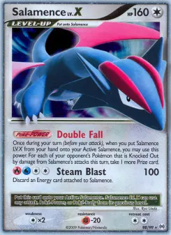 Pokémon-Karte Salamence LV. X 098/099
