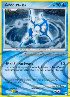 Pokémon-Karte Arceus AR4