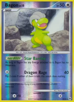 Pokémon-Karte Bagon SH10